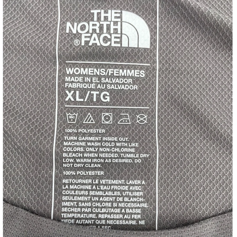 The North Face T-Shirt FlashDry XL Gray Good